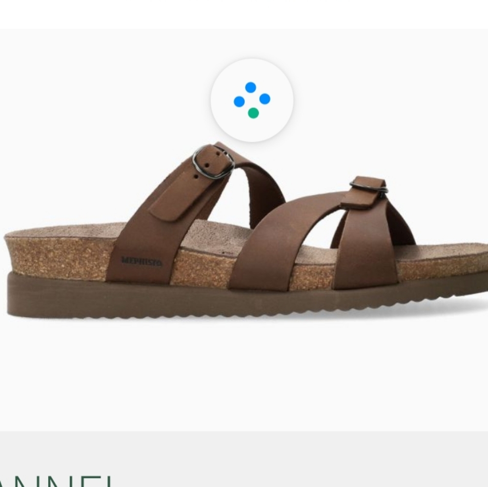 Mephisto HANNEL Leather sandal size 35=5